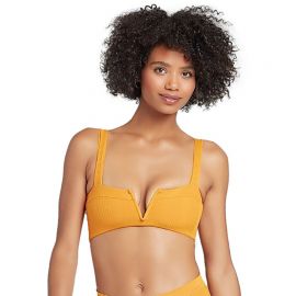 Lee Lee Pointelle Rib Bikini Top by L Space at L Space